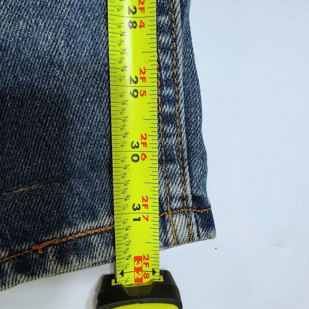 Levi Strauss 550 Classic Relaxed Tapered Jeans Medium Wash Women Size 10 L - Picture 11 of 15